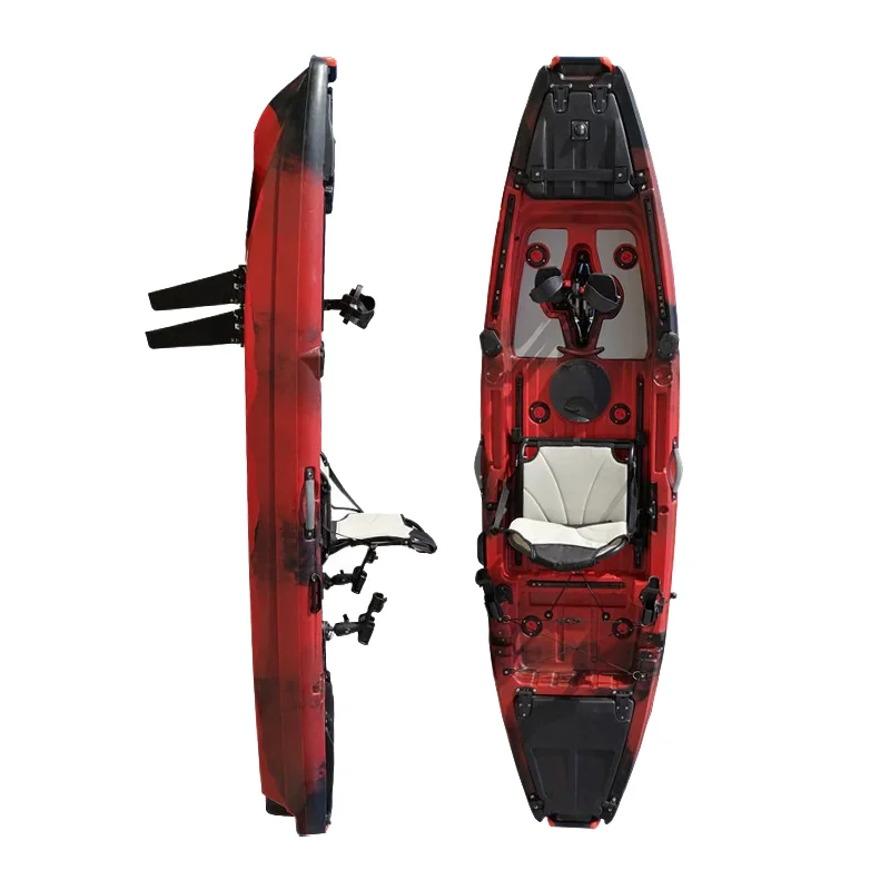 Single Sit-on-Top Kayak with Pedals