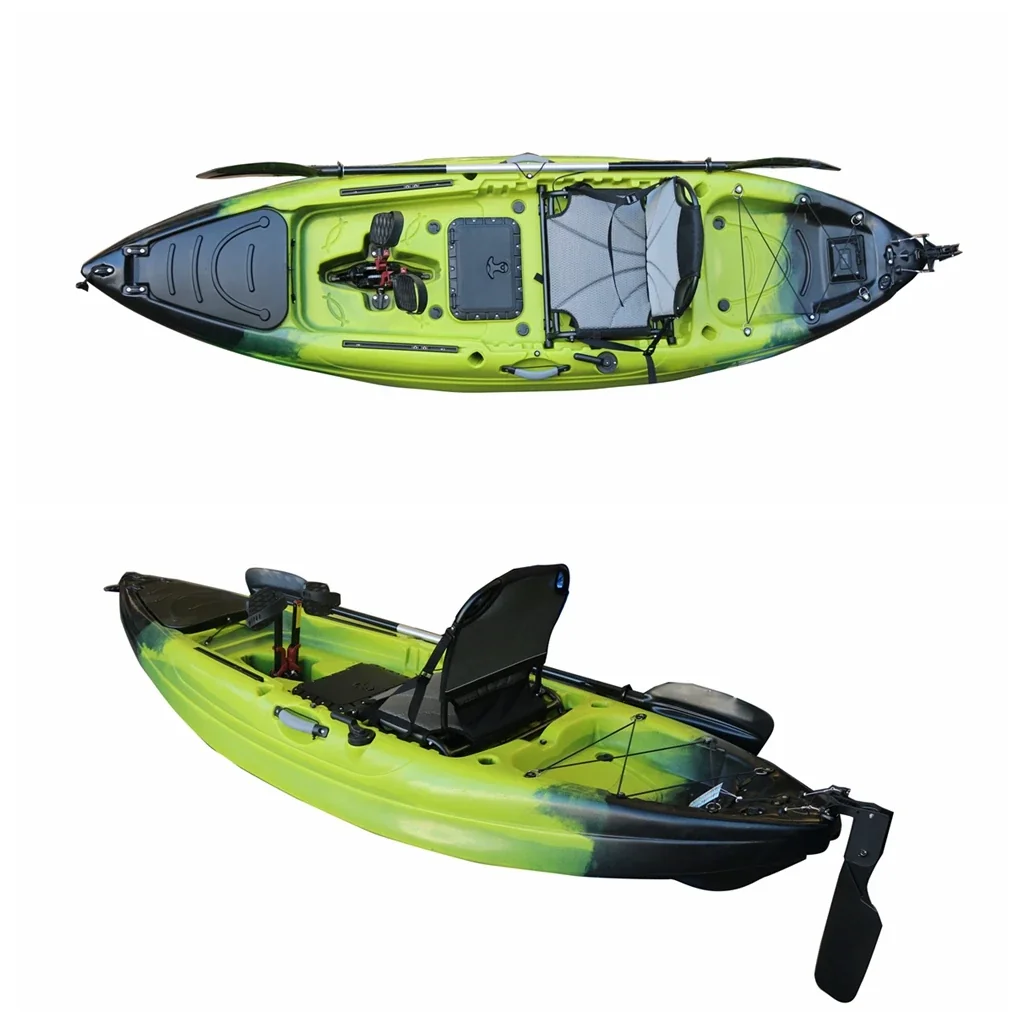Viking 1-Person Fishing Pedal Kayak - LLDPE Material with Drive Pedal