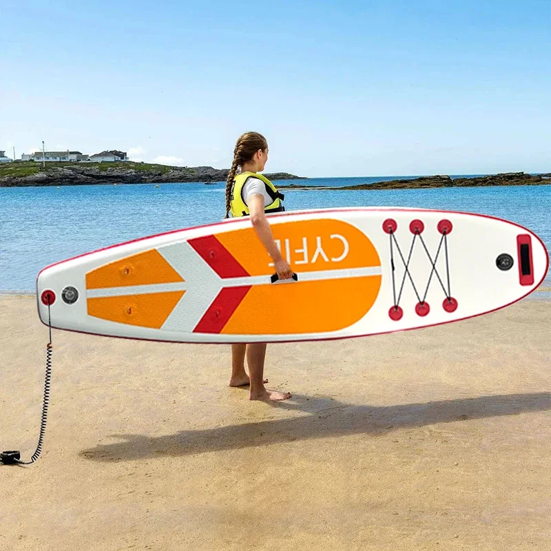 Factory High-Quality Inflatable Stand Up Paddleboard (SUP) Surfboard with Fins