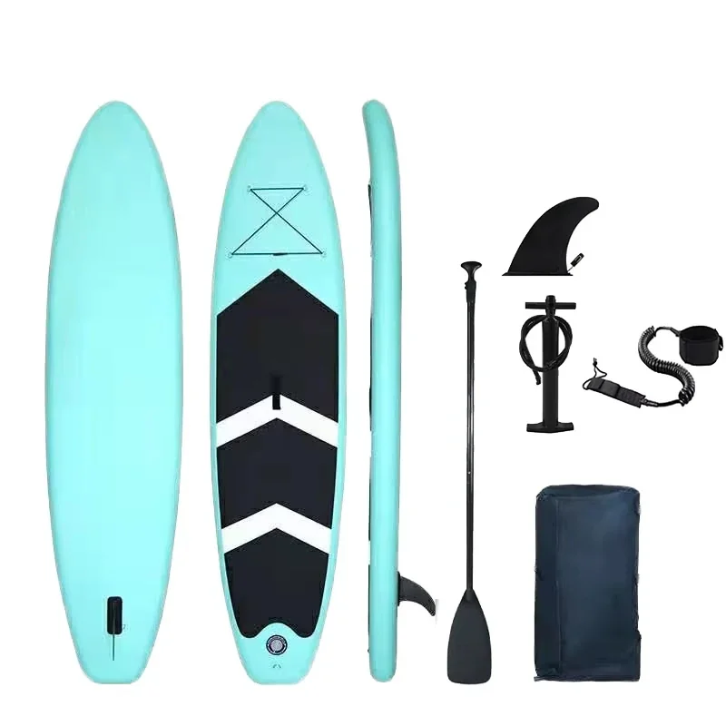 Premium Inflatable SUP Board - Double Stand Up Paddle Surfboard for Water Sports
