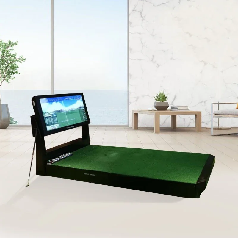 Arrival Indoor Golf Simulator System with Monitor & Golf Clubs