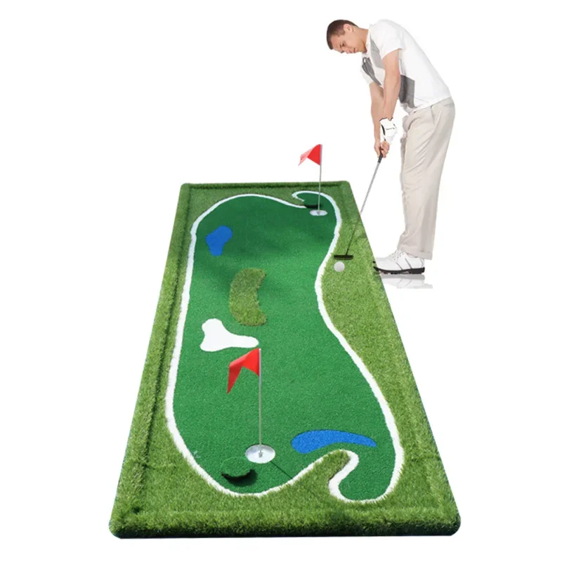 High-Quality Portable Indoor/Outdoor Golf Putting Green - Simulation Practice Mat