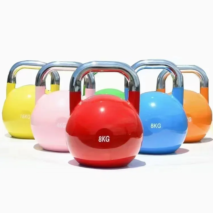 Factory-Direct Competitive Steel Kettlebells for Home Gym Training & Weight Loss (Men & Women)
