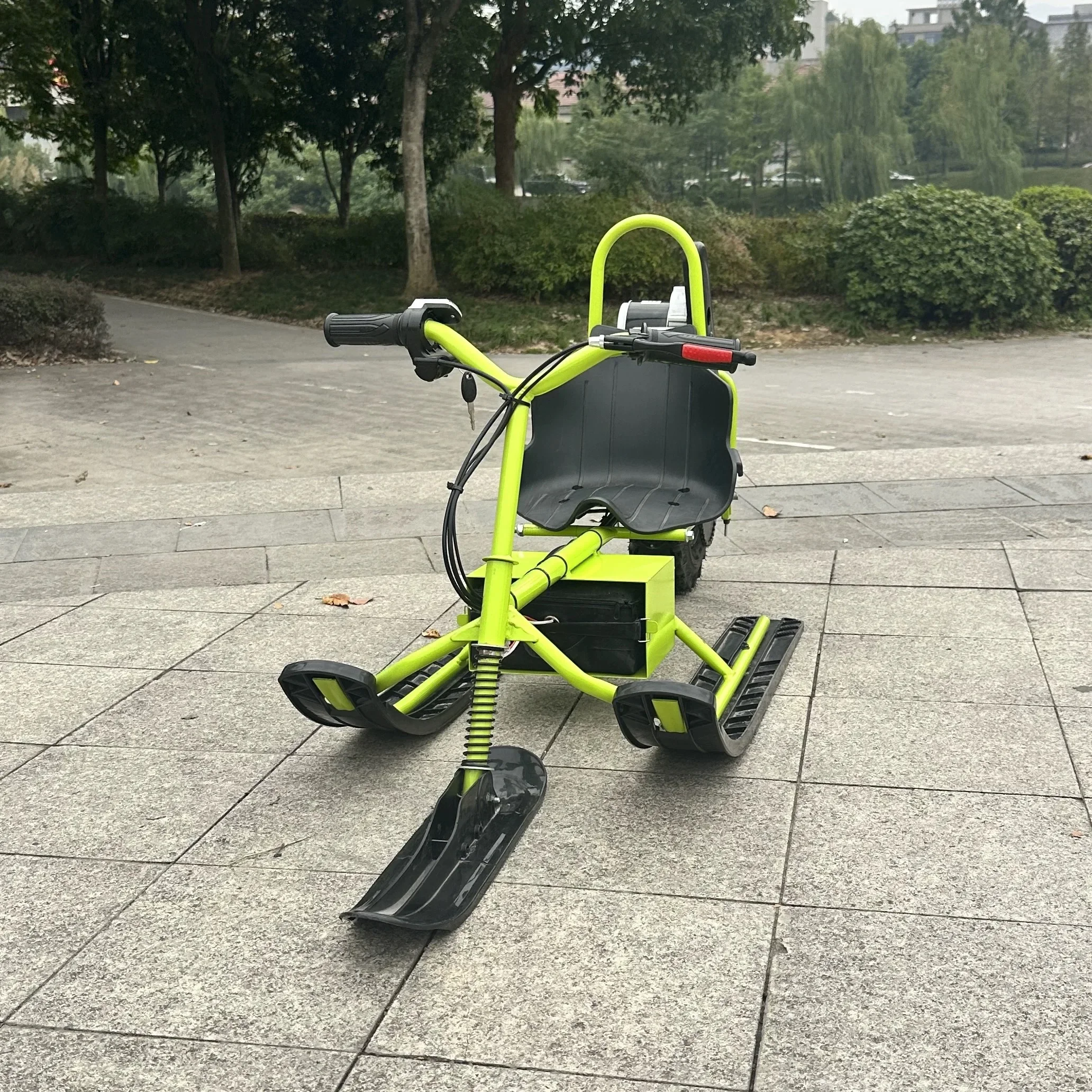 Electric Sled/Snowmobile - All-Steel Construction, Hot Driving Type (Russia)