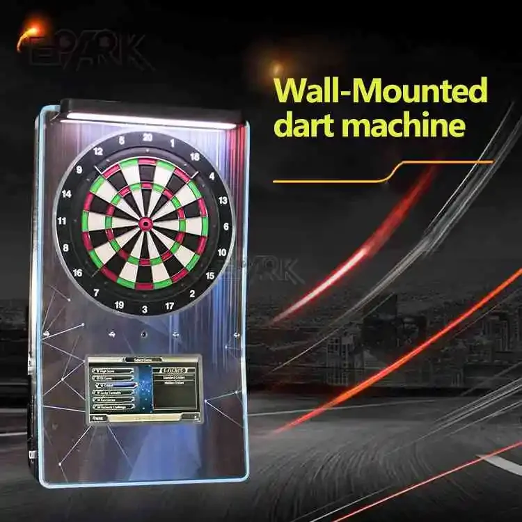 Arcade Style Coin-Op Electronic Dartboard - Bar Use Soft Dart Machine