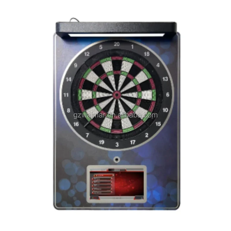 Coin Operated Electronic Dartboard Game Machine for Adults - Video & Flight Feature Electric Dart Board for Competition & Home Bar Use