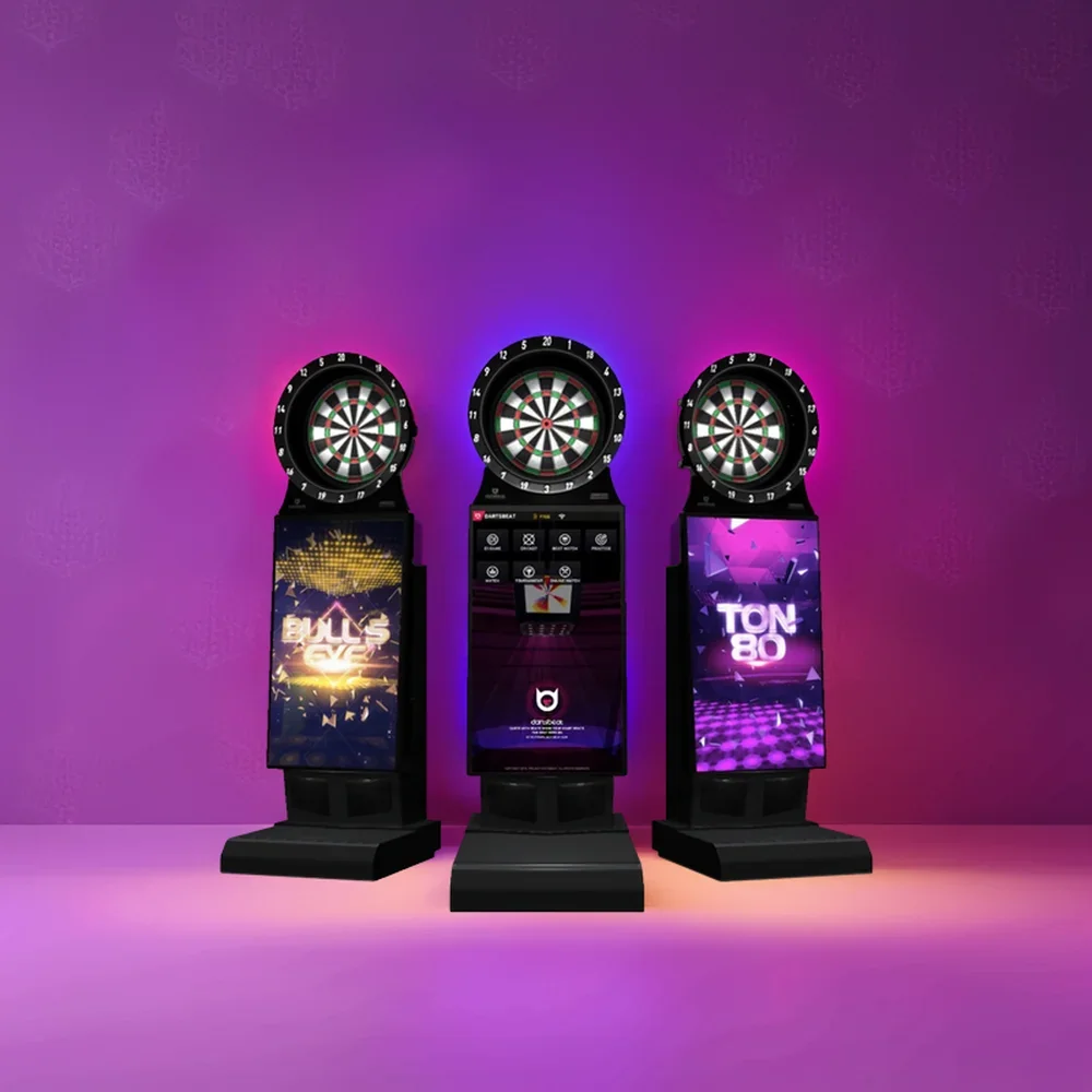 Wholesale Custom Coin-Operated Electronic Dartboard - Sports Soft Tip Darts - Vdarts Adult Fighting Game Online Dart Machine