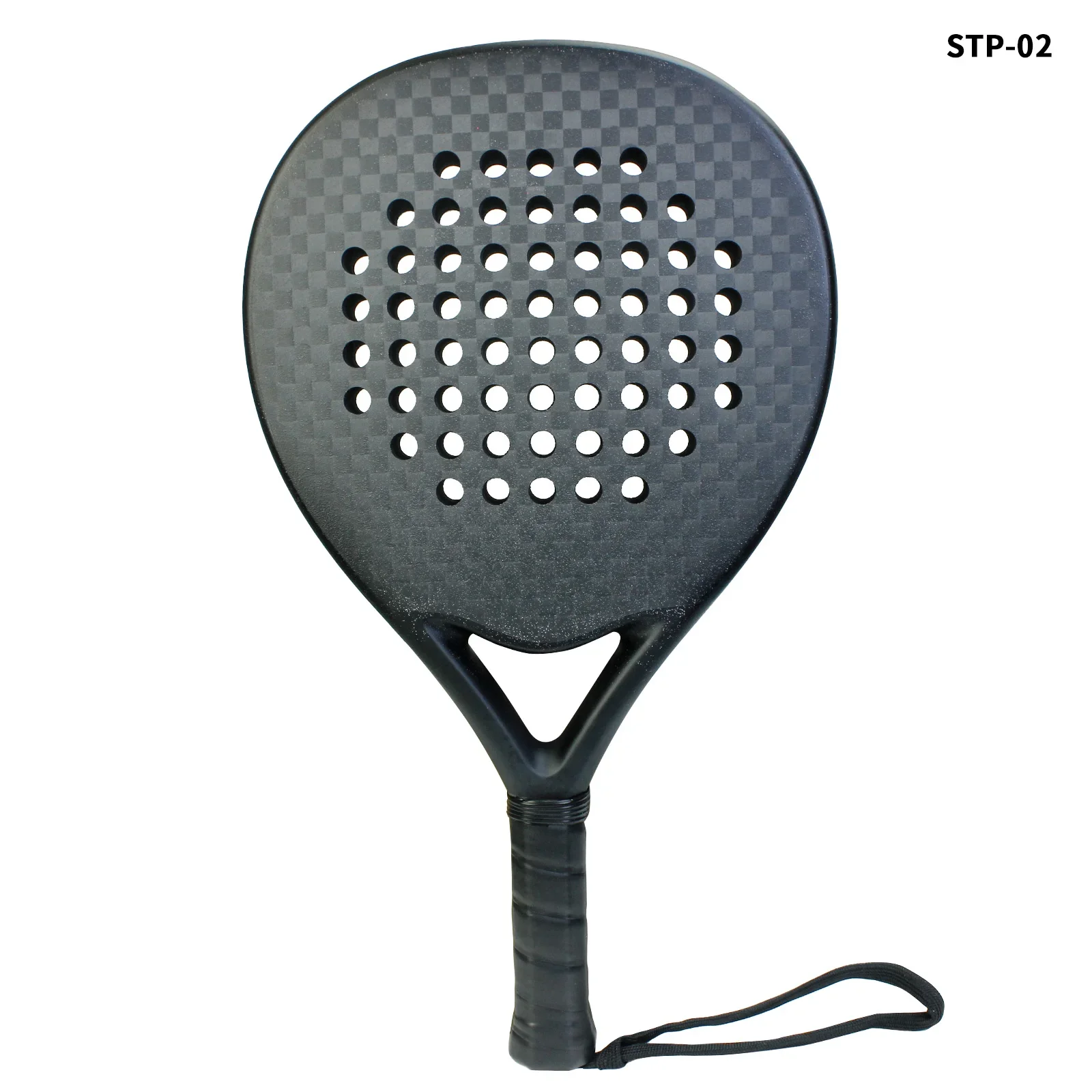 Diamond-Shape 12K Carbon Fiber Padel Tennis Racket - Factory OEM Custom