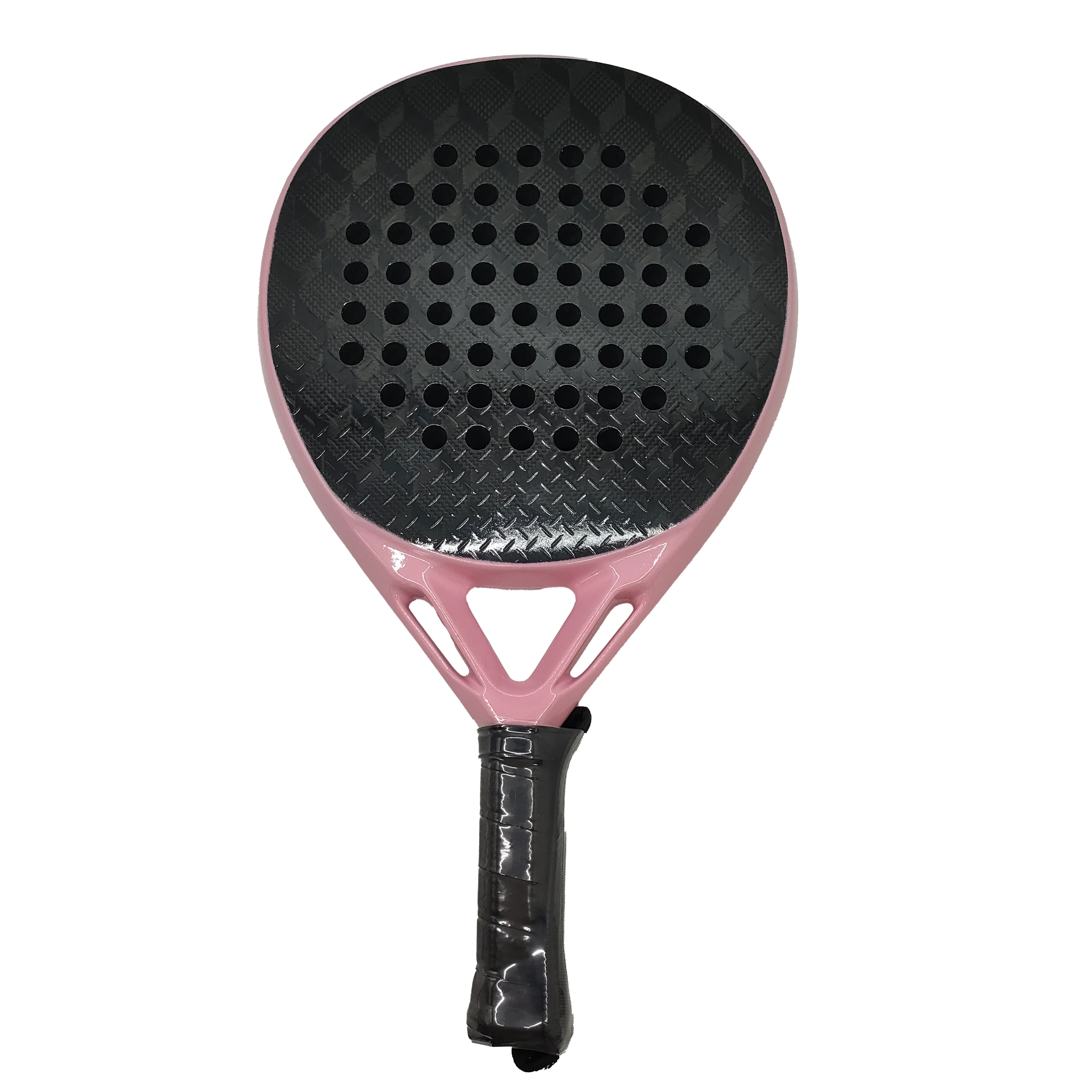 Pats Sport Macaron Pink Tennis Racket with Durable EVA Foam Core and Nylon Net
