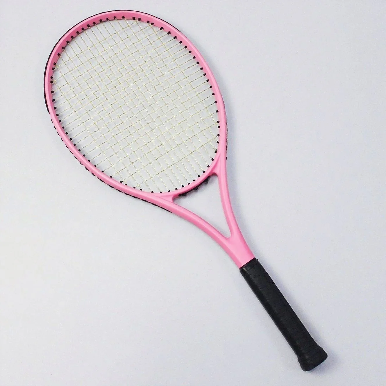 Top Brand Professional Family Tennis Racket - Portable Diamond-Shaped Paddle with Nylon Net