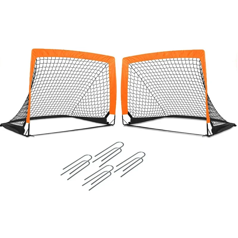 Portable Pop-Up Soccer Goal for Kids - Indoor/Outdoor Use - Includes Carry Bag