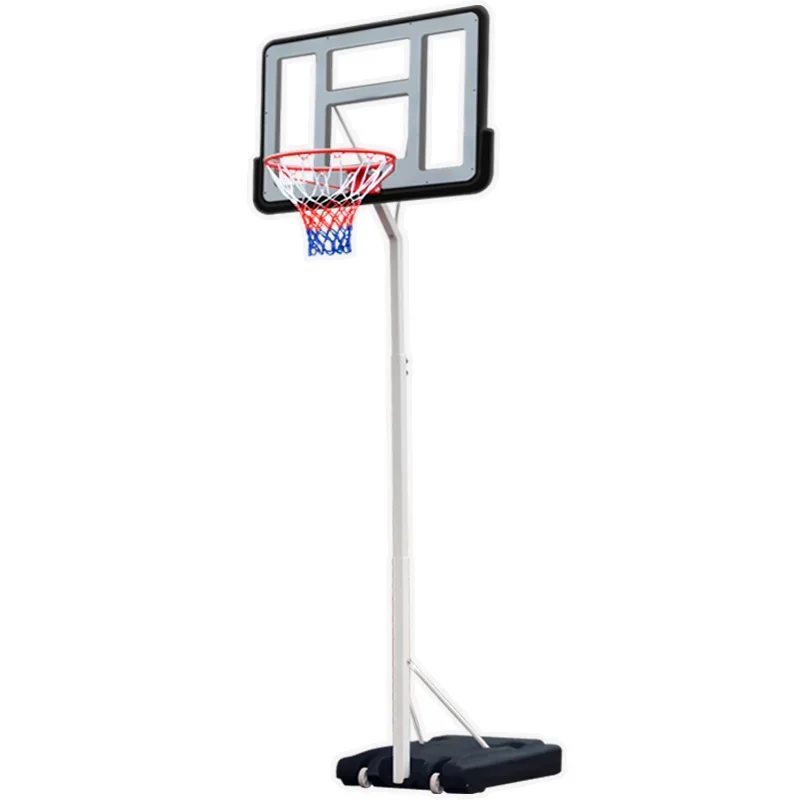 Portable Indoor Basketball Hoop Stand - Moveable Basketball Ring & Card Stand