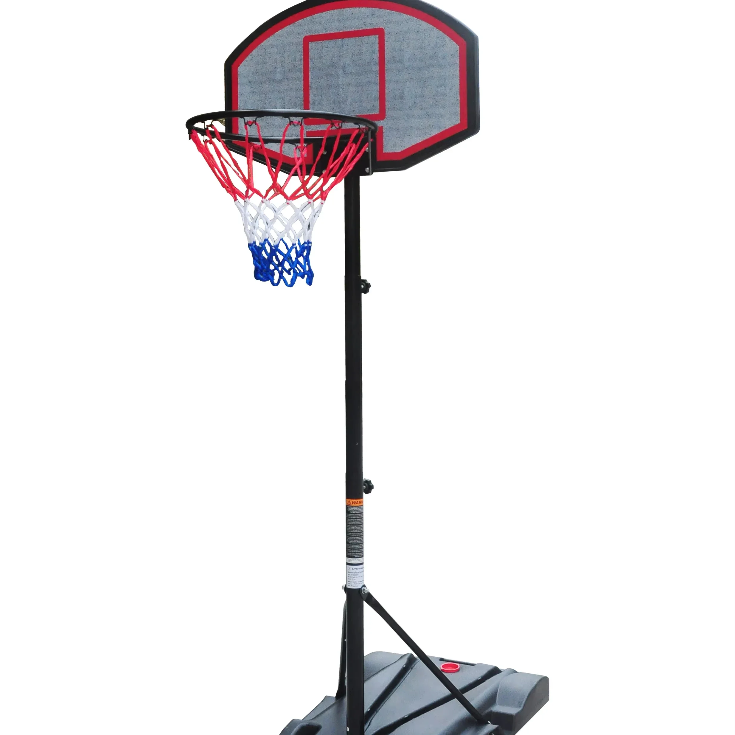 Adjustable Height Portable Basketball Hoop - TB-1310 Indoor/Outdoor Basketball Goal