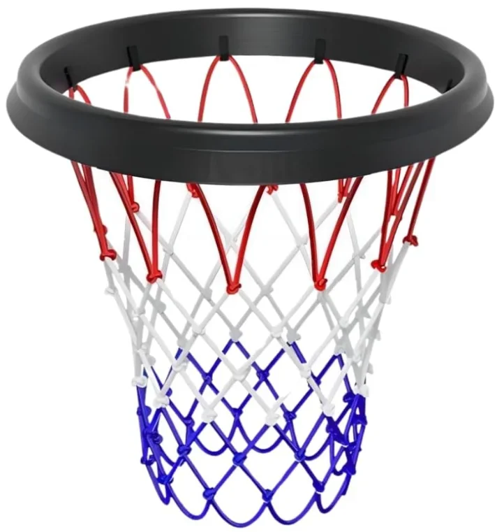 Portable Basketball Stand with Hoop & Net - Factory Direct Durable Rim - For Home Gyms