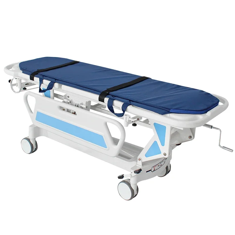 Deluxe Manual Emergency Stretcher for Truck & ICU Transport - Medical/Ambulance Stretcher