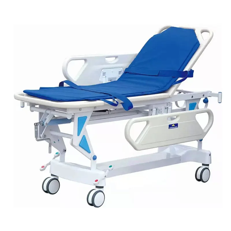 High-Quality Emergency Room Transfer Bed/Stretcher Cart
