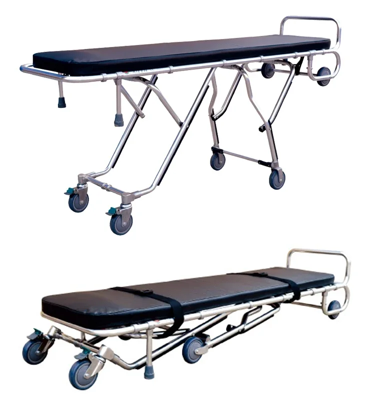 Adjustable Folding Funeral Handcart Stretcher - 2025 Model