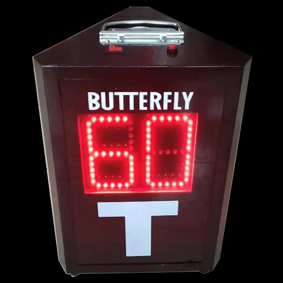 Electronic Table Tennis Timer: Countdown Game with Scoreboard & Pedometer (3 Sides)