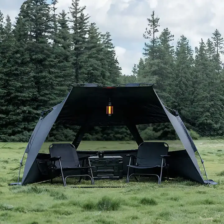 Automatic Windproof Beach Tent, Oxford Fabric with Sun Protection - Fishing, Hiking, Park & Picnic - One-Bedroom Shelter