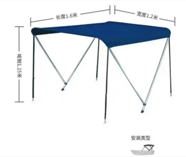 Plastic Boat Canopy Awnings for Fishing Boats