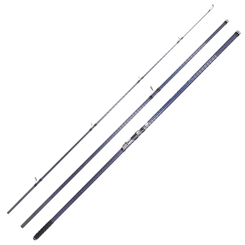 Lurekiller 3-Section Carbon Surf Fishing Rod - High Quality, Fast Action for Sea & Freshwater