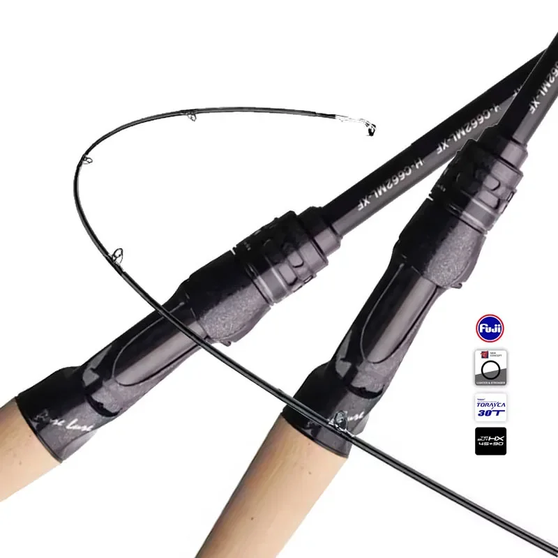 Alpha Arrival SUPERLUR High Carbon Ultra-Light Spinning Fishing Rod