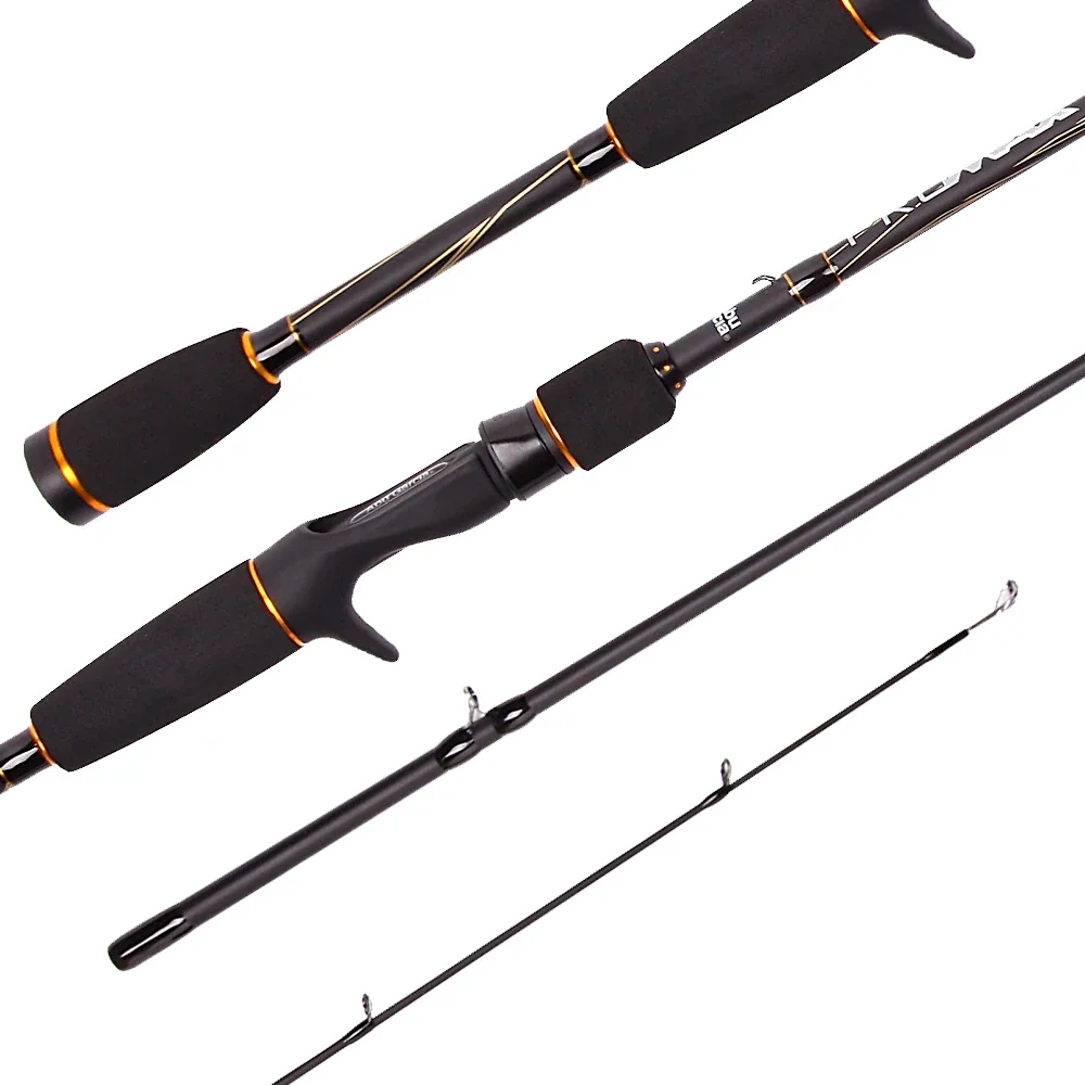PMAX ProMax 6'6" Baitcasting Rod & Reel Combo - High Quality Fishing Tackle
