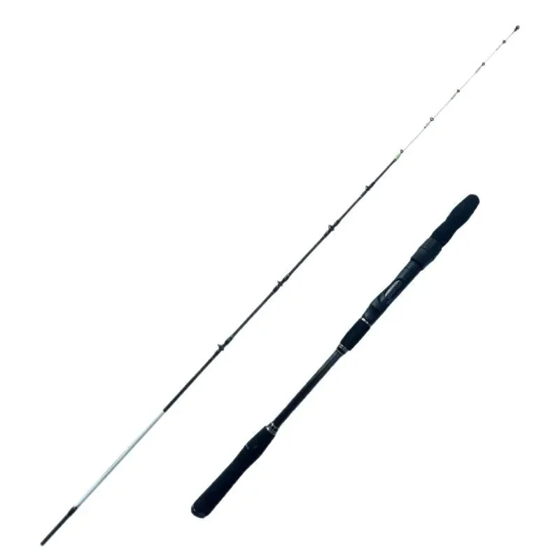 Green Chen Sea Boat Rod White Fruit Dragon Tail Solid, Slightly Close Action for Small Sea Squid Boats with EVA Bottom Carp