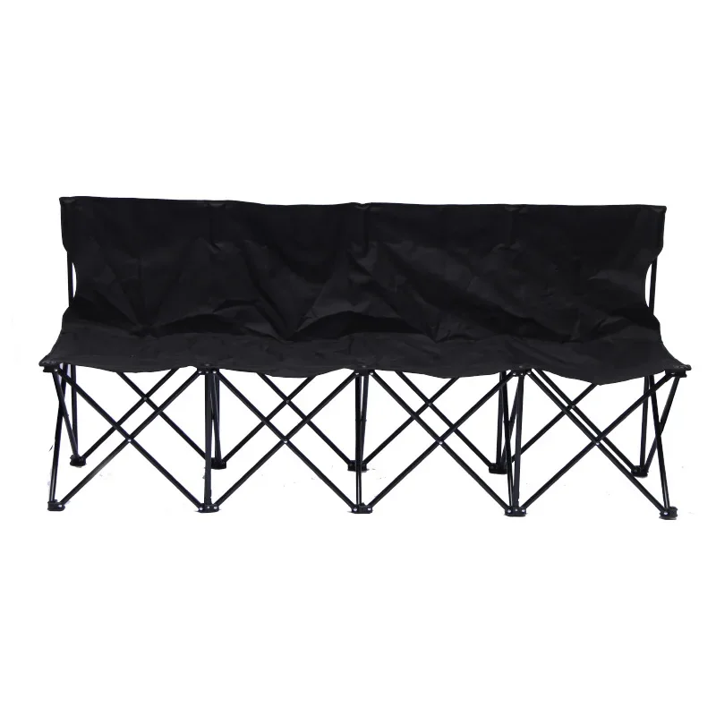 Folding Chairs for 6, Camp Table Set & Sport Stadium Chairs