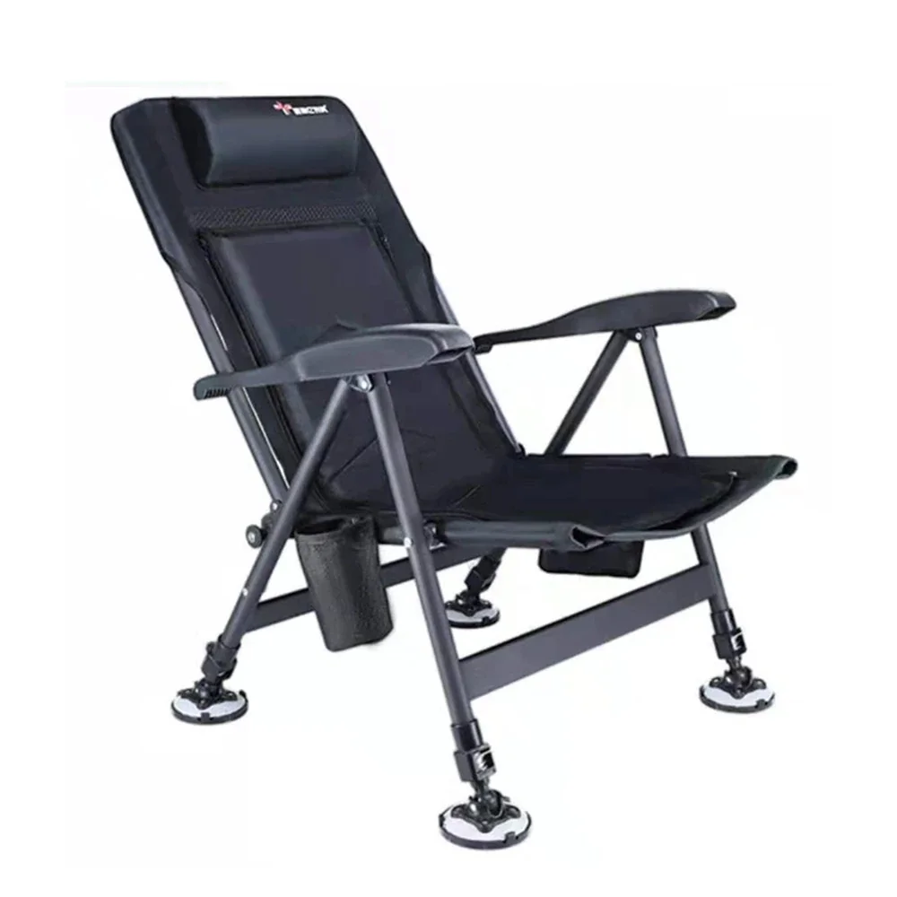 Quality Outdoor Design Fishing Chair & Beach Recliner - Adjustable, Multifunctional, Portable
