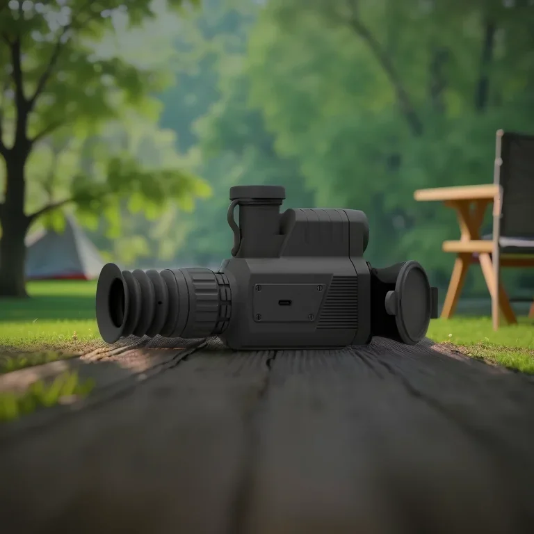 LBR-DM1 Thermal Imaging Scope, 640x512 Resolution, with Built-in 2000m Laser Rangefinder for Hunting and Wildlife Observation