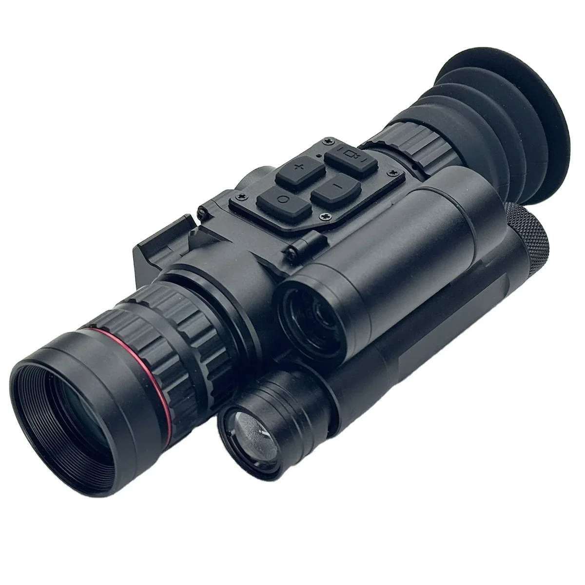 CY800 Tactical Hunting Scope Camera Adapter Digital Infrared Night Vision Monocular with Rangefinder (1000 Meters)