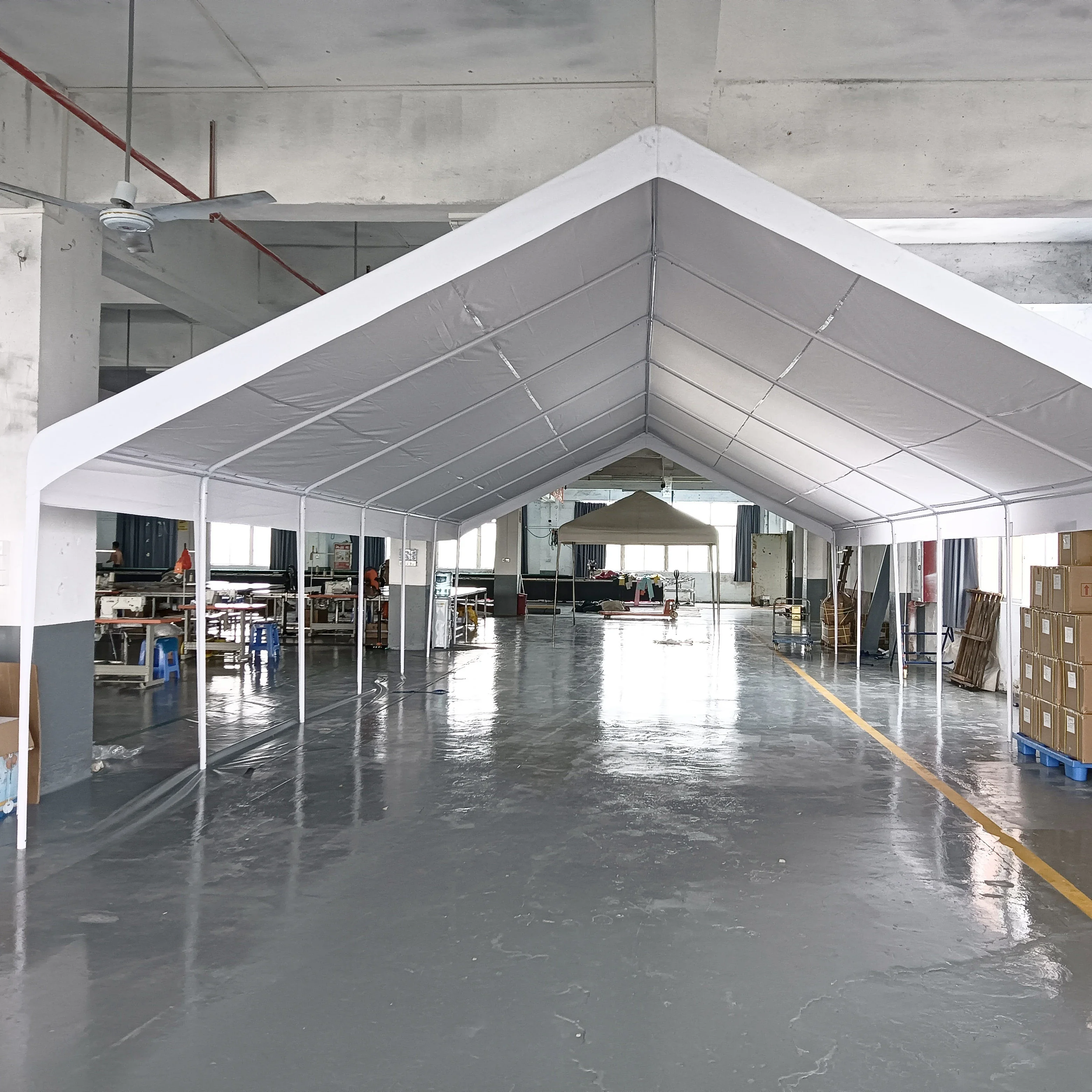 TUOYE Modern Large Outdoor Wedding Canopy Tent - Clear Event Marquee | Fashionable Iron Frame for Weddings, Trade Shows & Parties