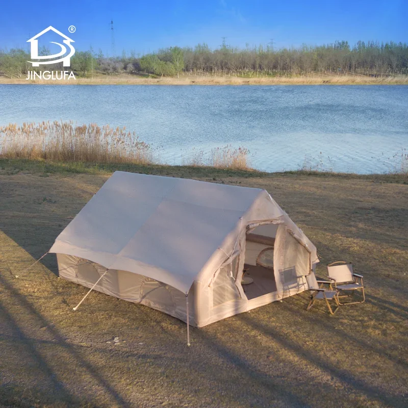 Spacious Luxury Family Camping Tent - 2 Rooms, Sleeps 6-10 - Waterproof