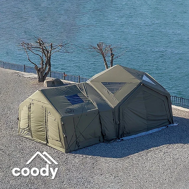 Coody Hubstation Design Inflatable Camping Tent - Comfortable & Portable for Outdoor Games and Relaxation