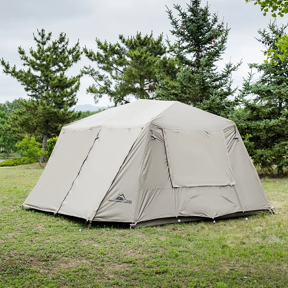 Automatic Layer Storm Protection Family Beach Tent - Extra Large Capacity Portable Camping