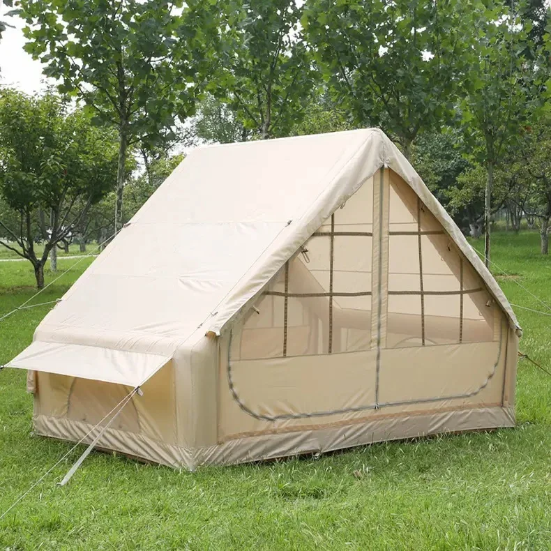 Automatic Opening Airtent, One-Bedroom, Extended Inflatable Tent for 1-2 People Camping