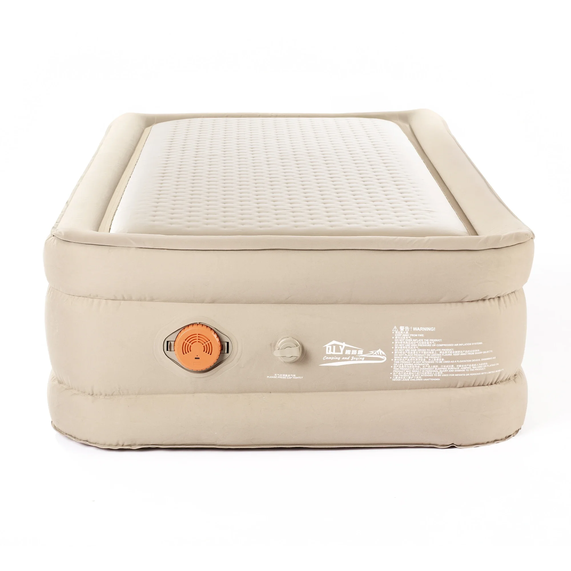 Inflatable Camping Bed - Dual Height, Collapsible, for Family & Outdoor Use