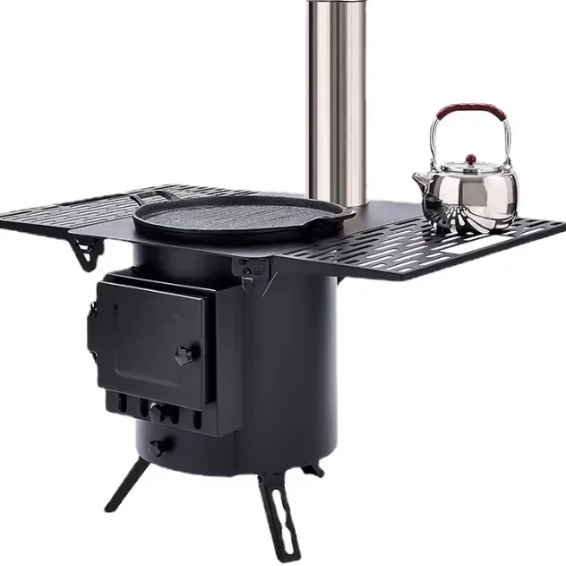 Portable Wood & Coal Burning Campfire Cooking Stove
