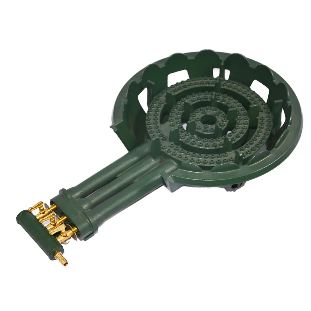 C40 High-Power Commercial Cast Iron Burner - Portable Gas Stove for Restaurants & Outdoor Use