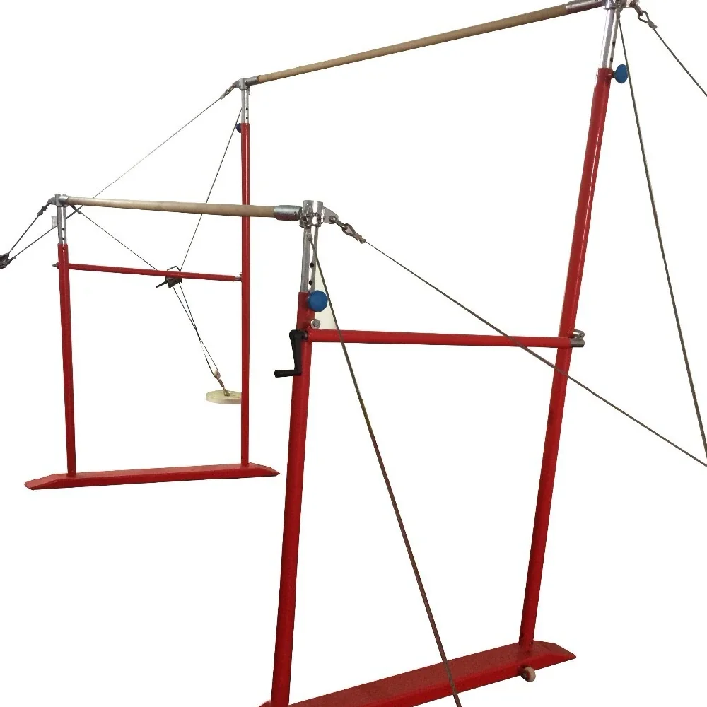 Women's Gymnastics Uneven Bars - Uneven Bar Rail Set - Kids Gymnastics Equipment for Home