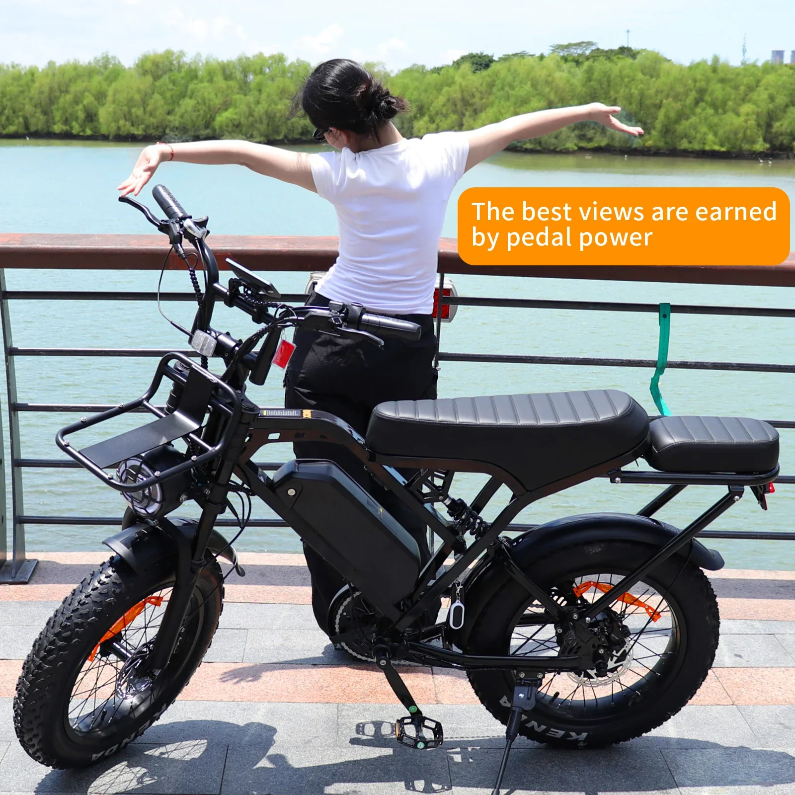 VOMO X80PRO Electric Multi-Purpose Cargo E-Bike