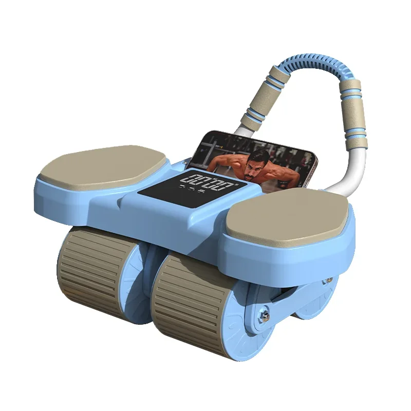 Automatic Rebound Abdominal Wheel Cruncher Home Exercise Fitness Equipment Elbow Support for Belly Slimming Muscle Training Let me know if you need help with any other product titles!