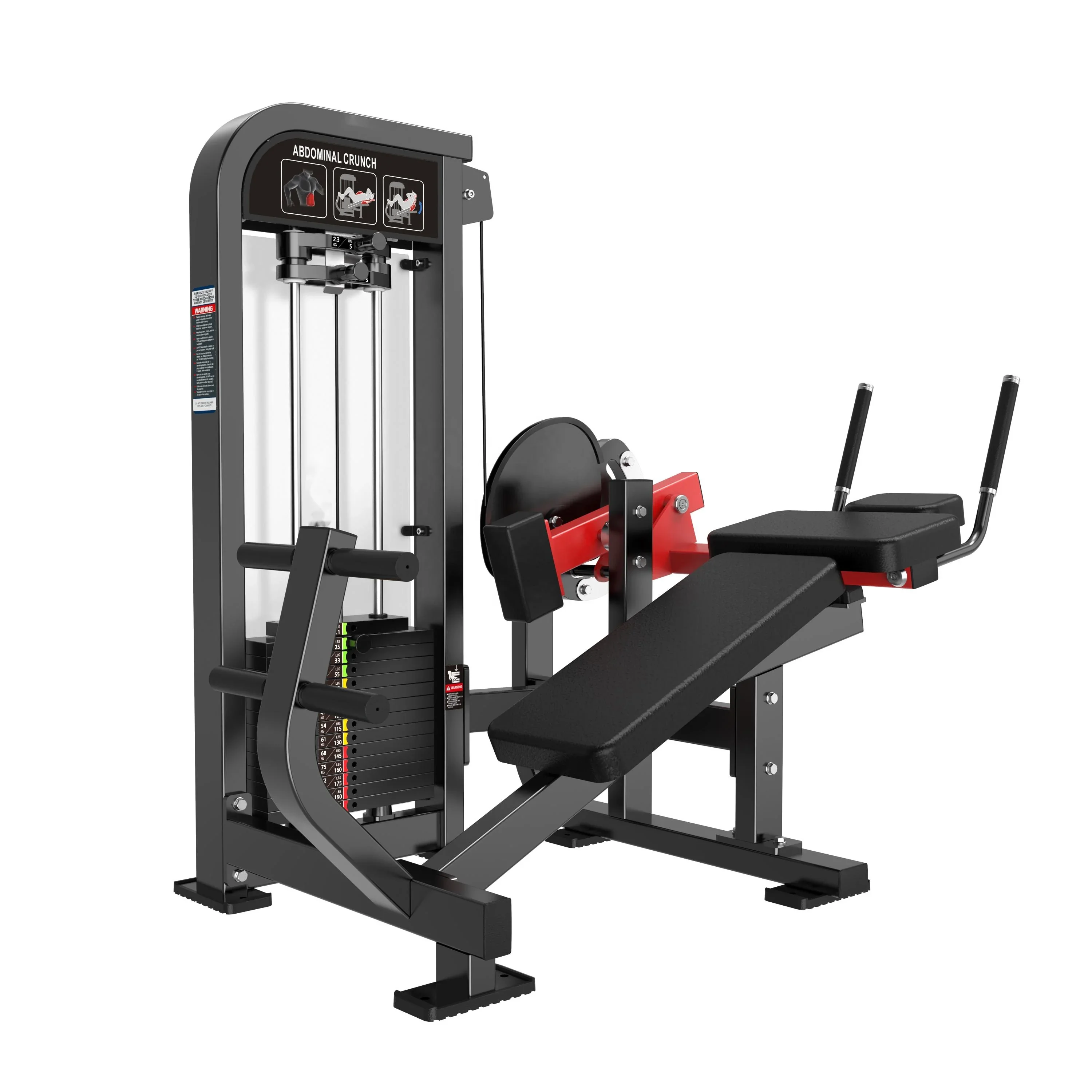 Shizhuo Commercial Exercise Abdominal Crunch Machine - Pin Loaded