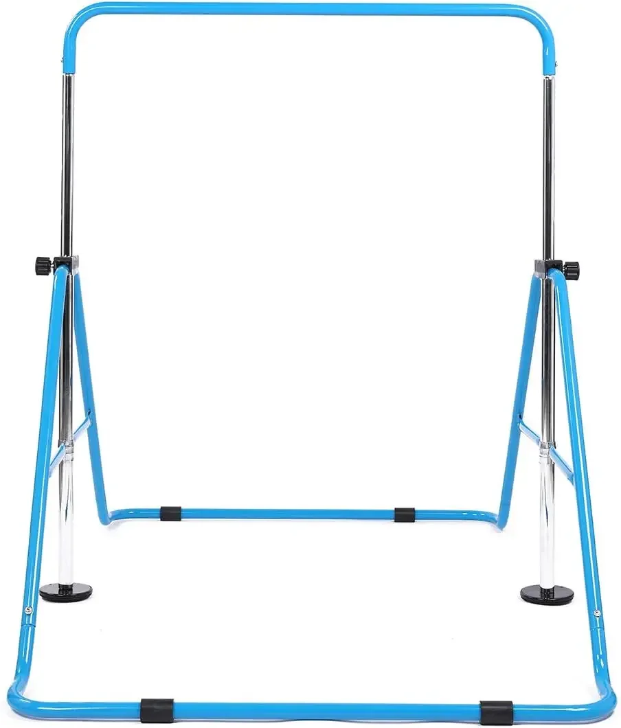 Professional Gymnastics Horizontal Bars: Foldable & Adjustable Steel High Bar for Kids & Home Gyms