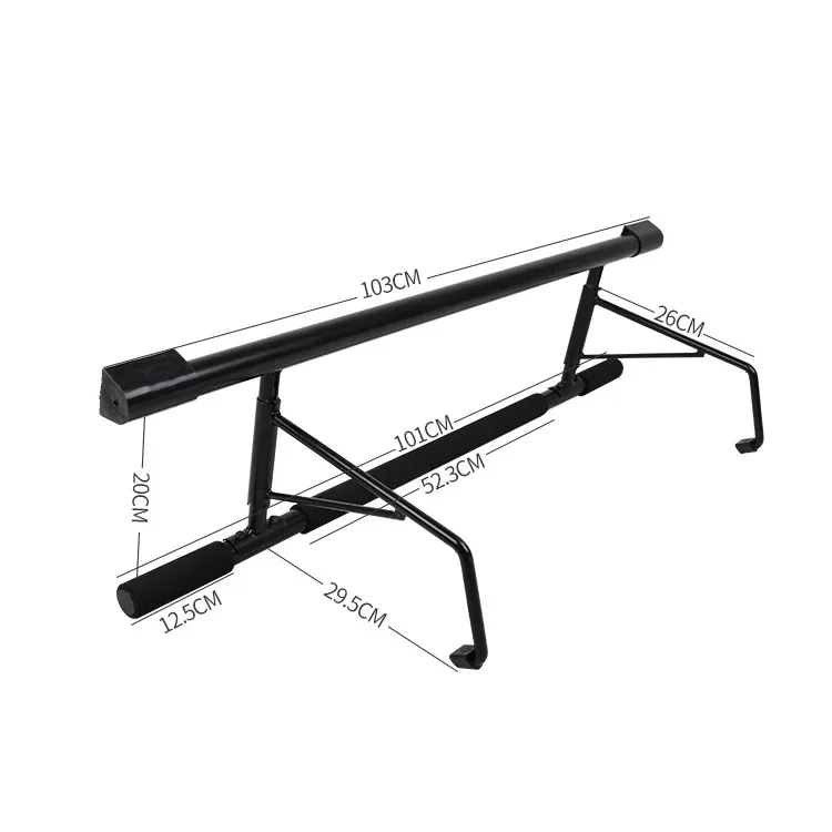 Portable Multi-Gym Doorway Pull-Up Bar - Horizontal Bar System for Home Fitness