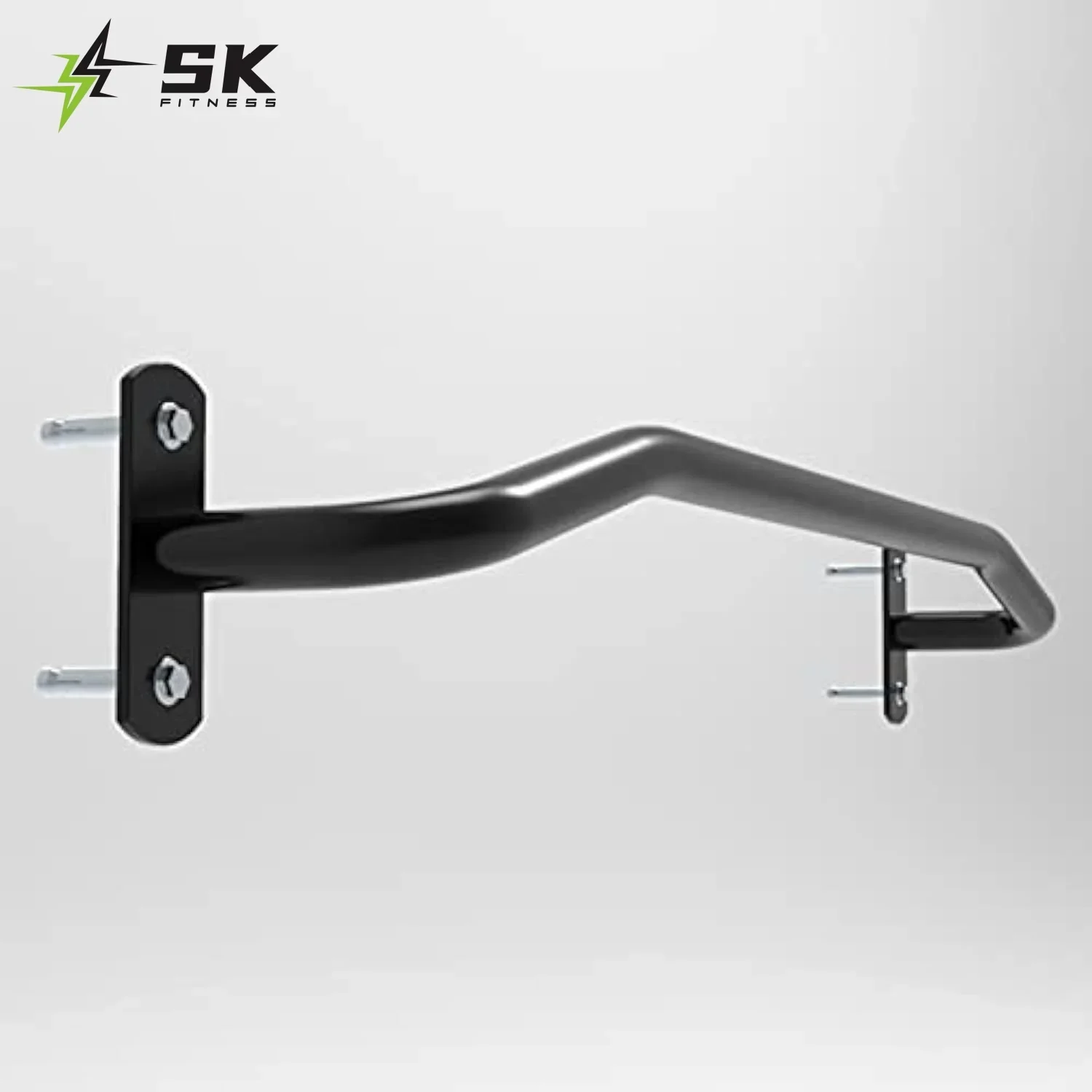 SK Sports Heavy Duty Adjustable Wall-Mounted Pull Up & Chin Up Bar Horizontal Bar