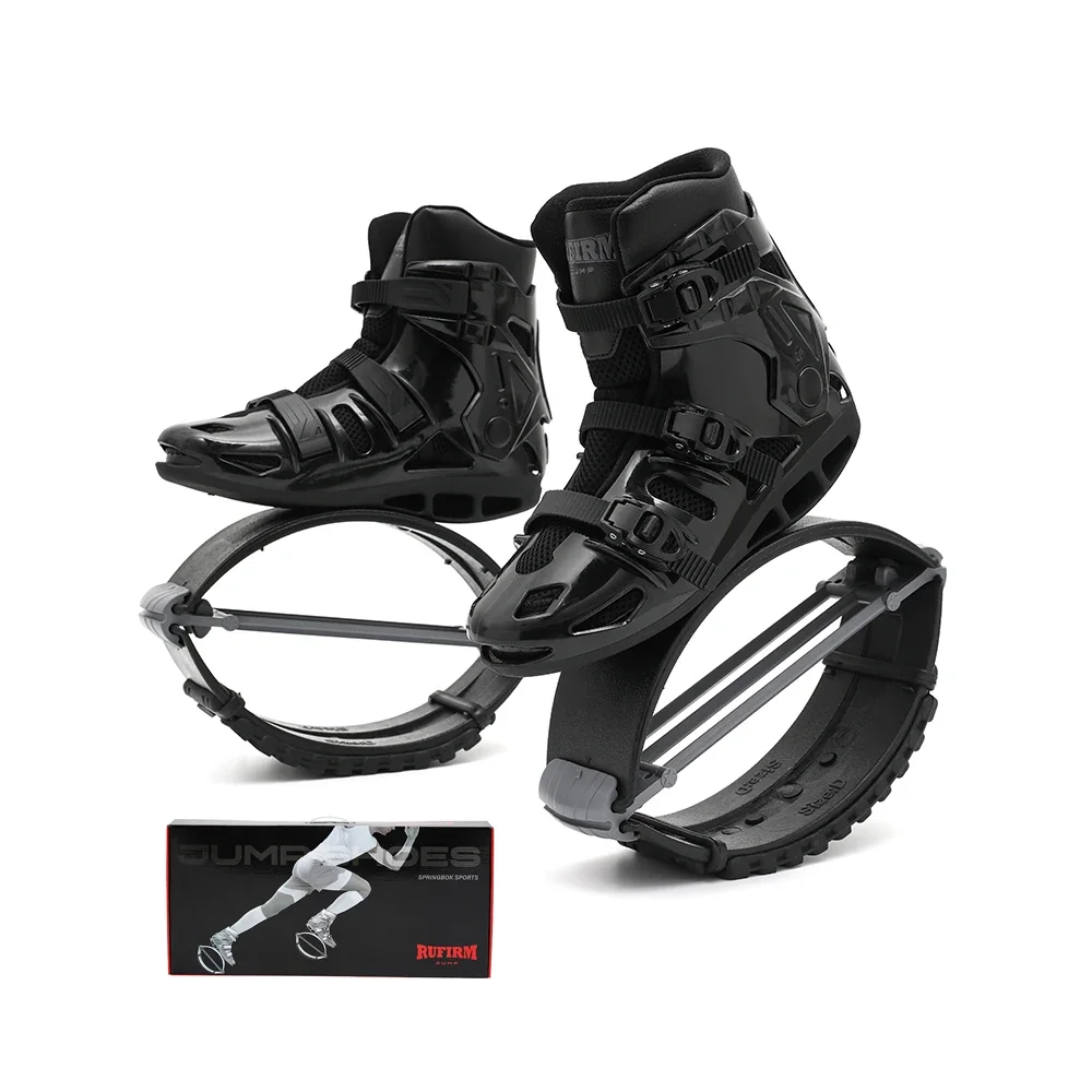 Unisex Bounce Jumping Shoes - Fitness Exercise Anti-Gravity Boots with Springs (Kangaroo Stilts)