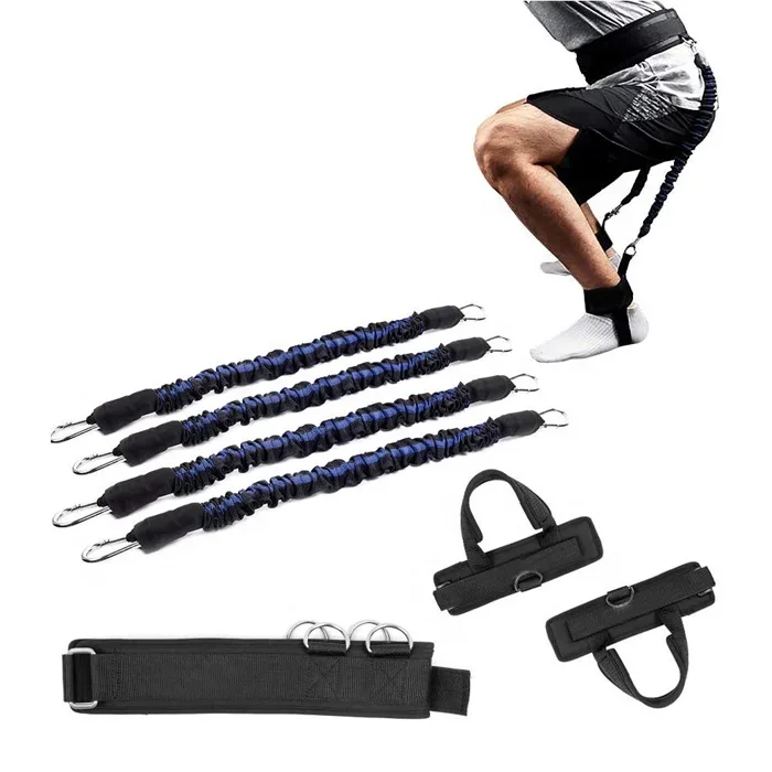Vertical Jump Leg Strength & Agility Training Strap Resistance Bands for Yoga & Home Workouts Bounce Trainer