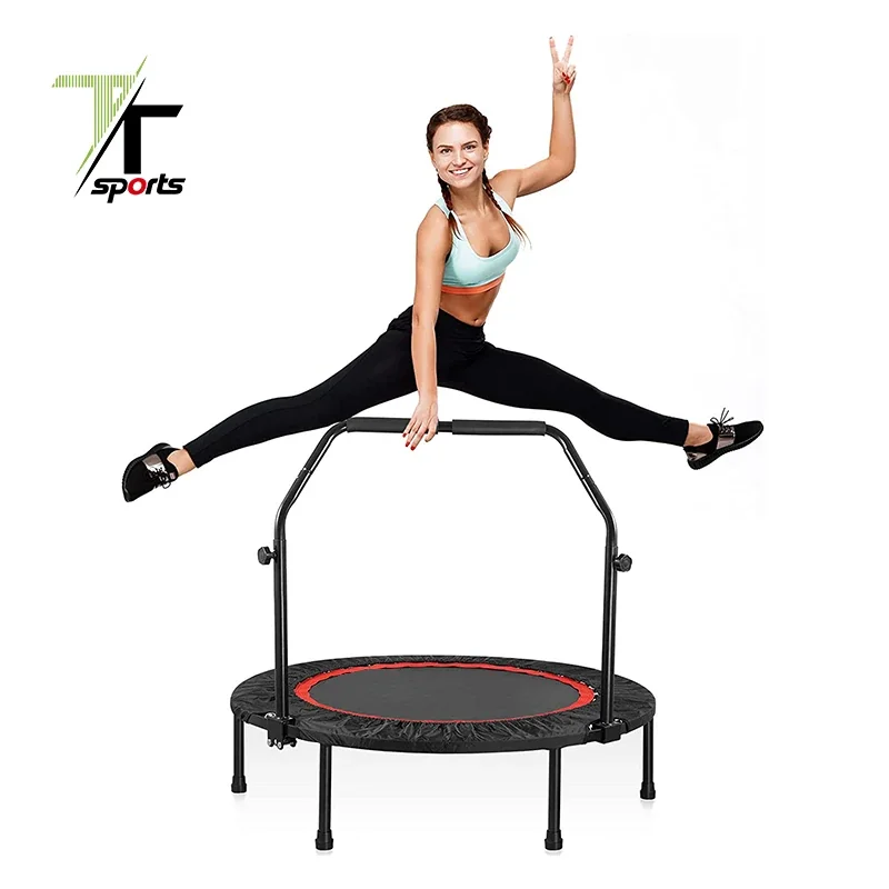 40-Inch Portable Foldable Indoor/Outdoor Mini Trampoline Rebounder for Fitness & Exercise
